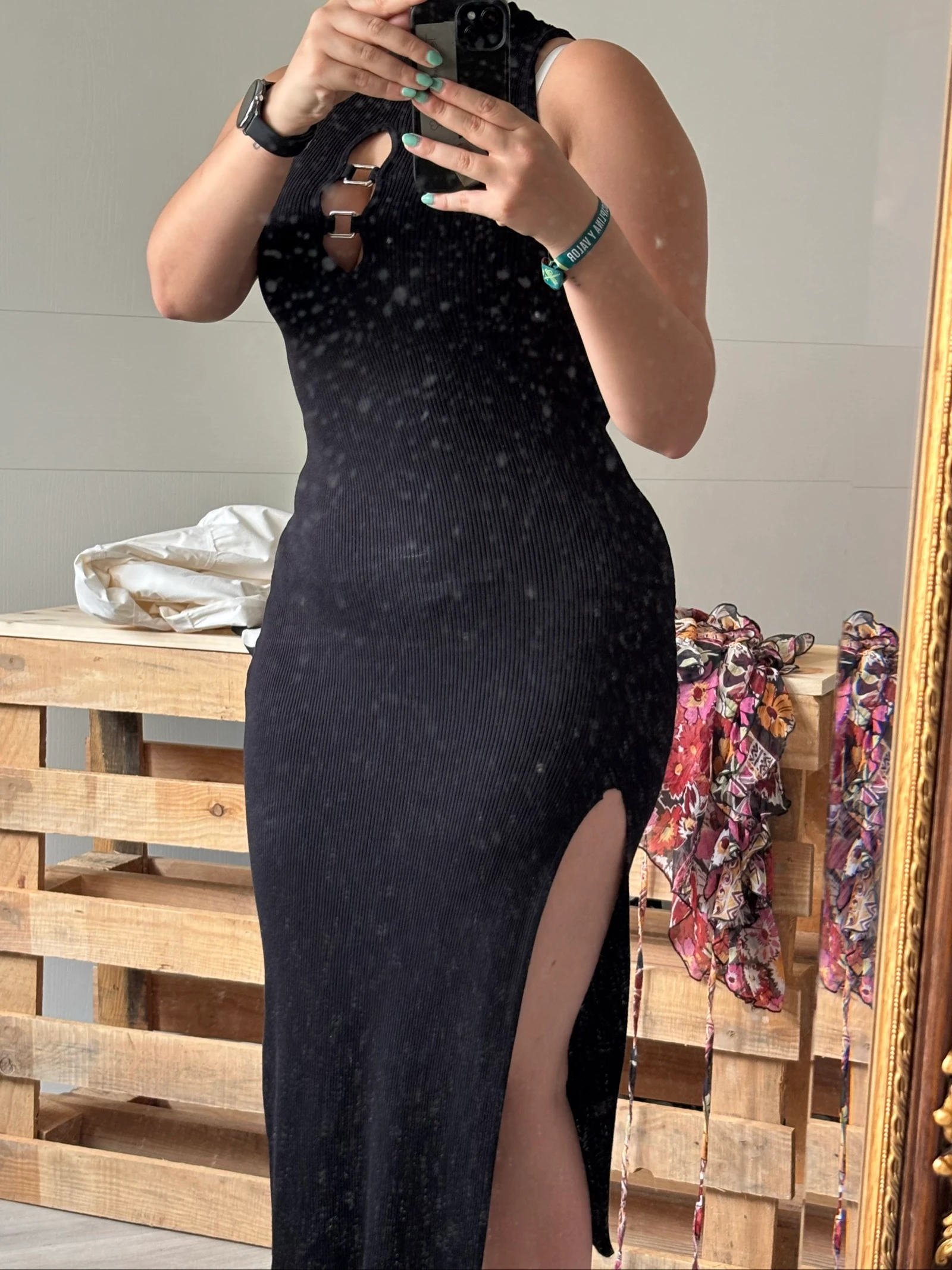 Long black dress – photo 3
